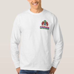 Gambia-Flagge und -mäntel T-Shirt
