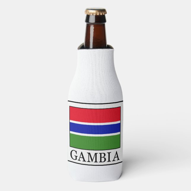 Gambia Flaschenkühler (Flaschenvorderseite)