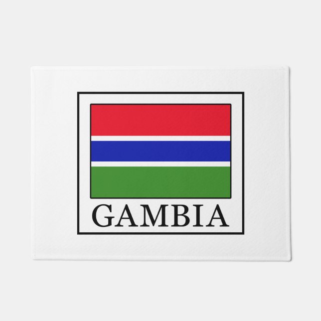 Gambia Fußmatte (Vorderseite)