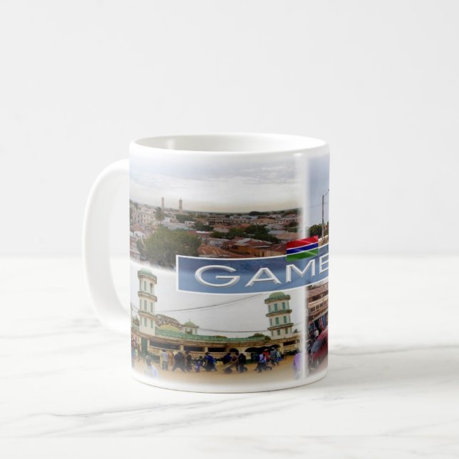 Gambia - kaffeetasse (Vorderseite Links)