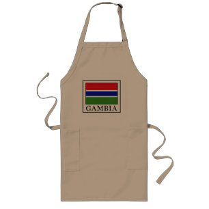Gambia Lange Schürze