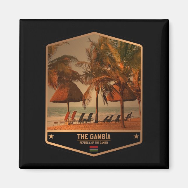 Gambia Magnet (Vorne)