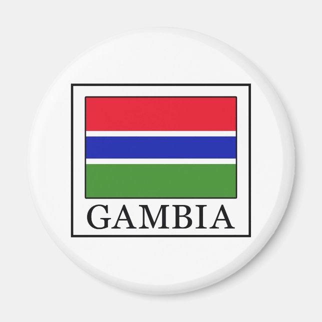 Gambia Magnet (Vorne)