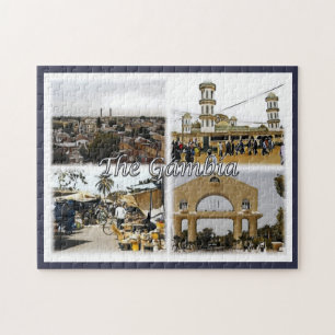 Gambia - Mosaik - Puzzle