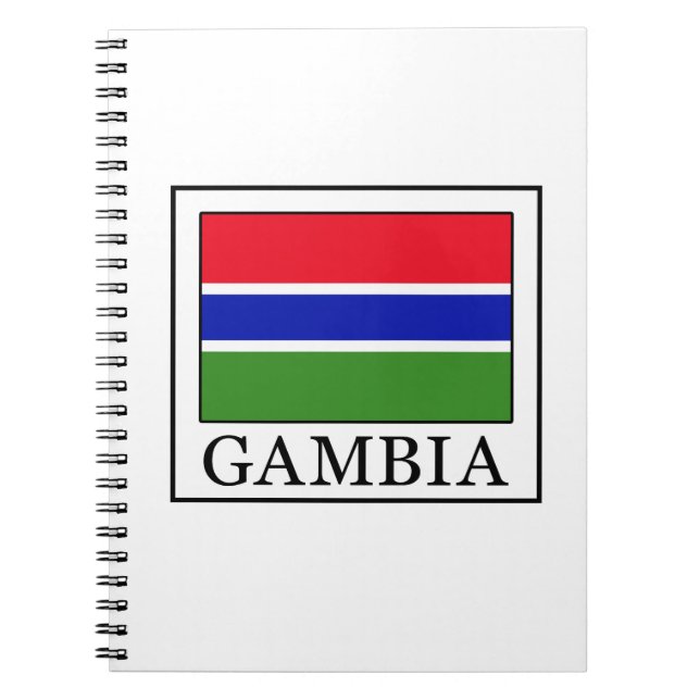 Gambia Notizblock (Vorderseite)