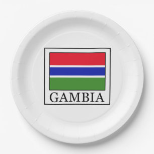 Gambia Pappteller