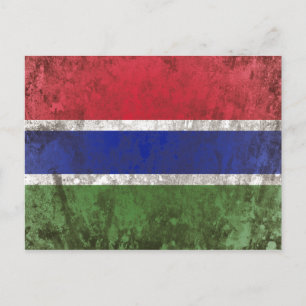 Gambia Postkarte