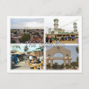 Gambia - postkarte