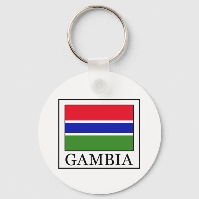 Gambia Schlüsselanhänger (Vorderseite)