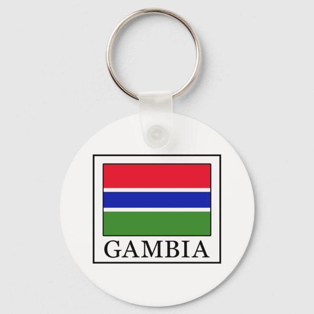 Gambia Schlüsselanhänger (Vorderseite)