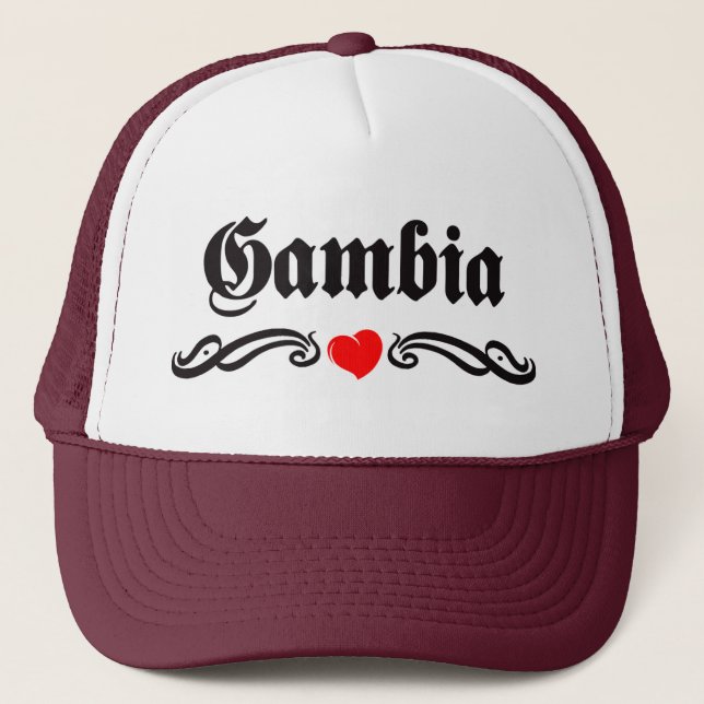 Gambia Truckerkappe (Vorderseite)