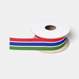 Gambisches Flaggenband Satinband