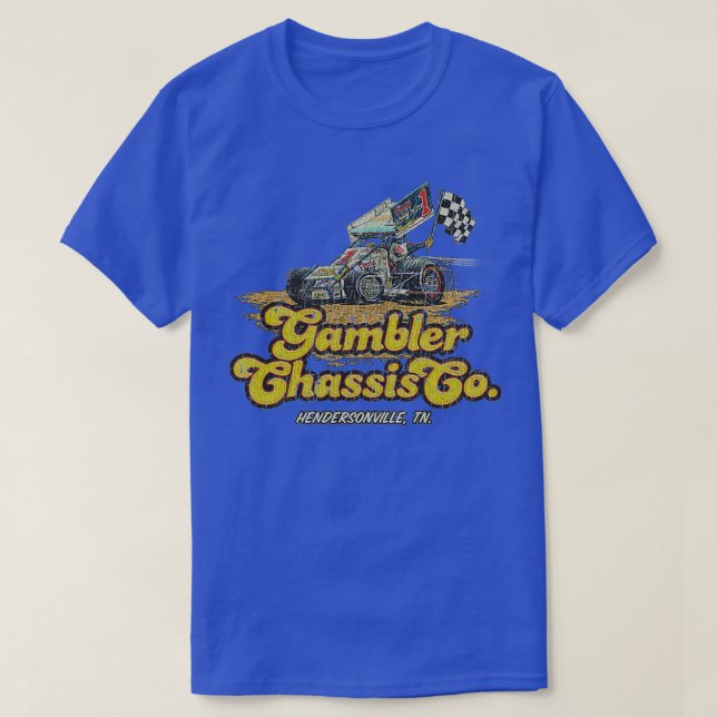 Gambler Chassis Co 1980 Classic TShirt (Design vorne)