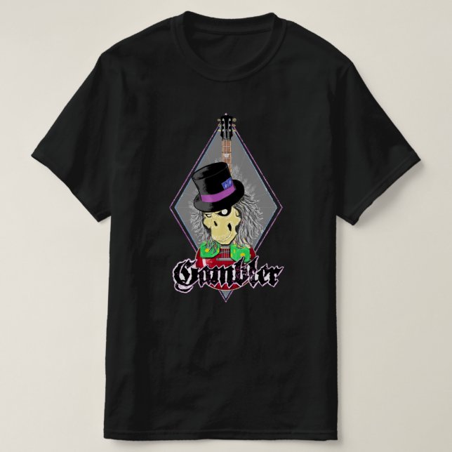 Gambler Snake Eyes T-Shirt (Design vorne)