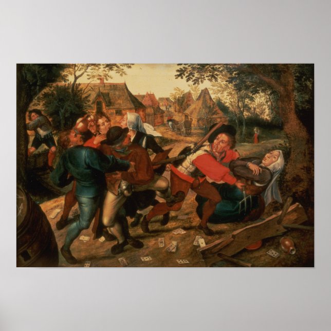 Gamblers Quarreling Poster (Vorne)