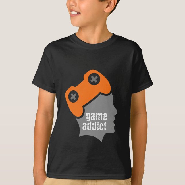 Game Addict T-Shirt (Vorderseite)