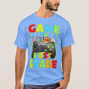 Game auf der ersten Stufe Entsperrtes Videospiel T-Shirt