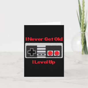 Game Birthday Shirt Funny Gaming Shirt für Erwachs Karte