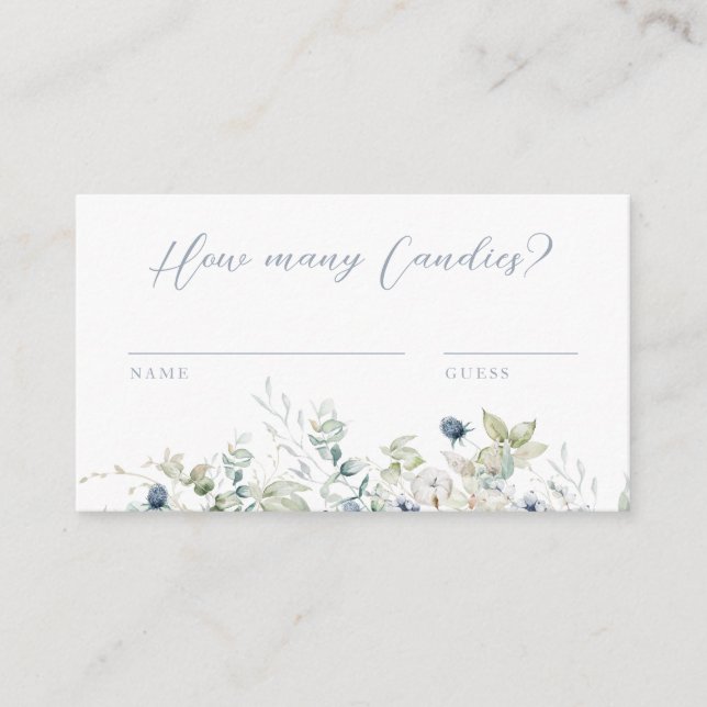 Game-Brautparty-Umschließungskarte Begleitkarte (Vorderseite)