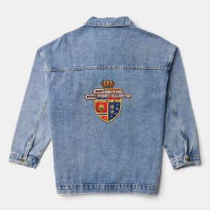 "Game Changer" Women's Blue Denim Jacket Jeansjacke