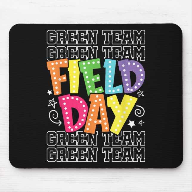 Game-Comp für das Team des Felds Green Team Colour Mousepad (Vorne)