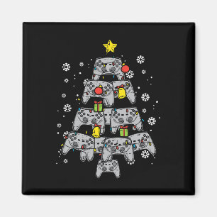 Game Controller Weihnachtsbaum Xmas Boy Men Jugend Magnet