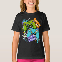 Game controllers Graffiti  Gaming Born To Play  T-Shirt