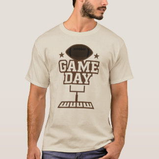 Game Day American Football Graphic Design T-Shirt