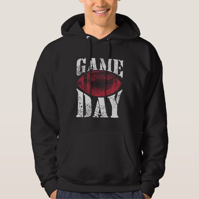 Game Day American Football Hoodie (Vorderseite)