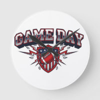 Game Day American Football Patriotischer Schild Sp