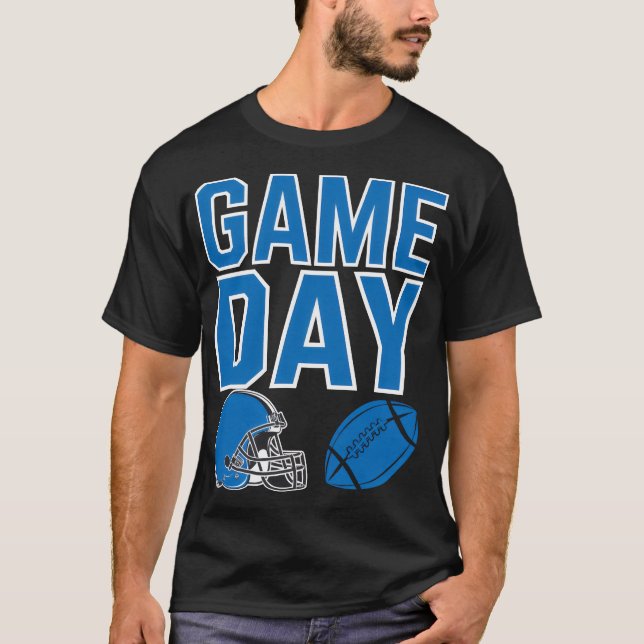Game Day - American Football T-Shirt (Vorderseite)
