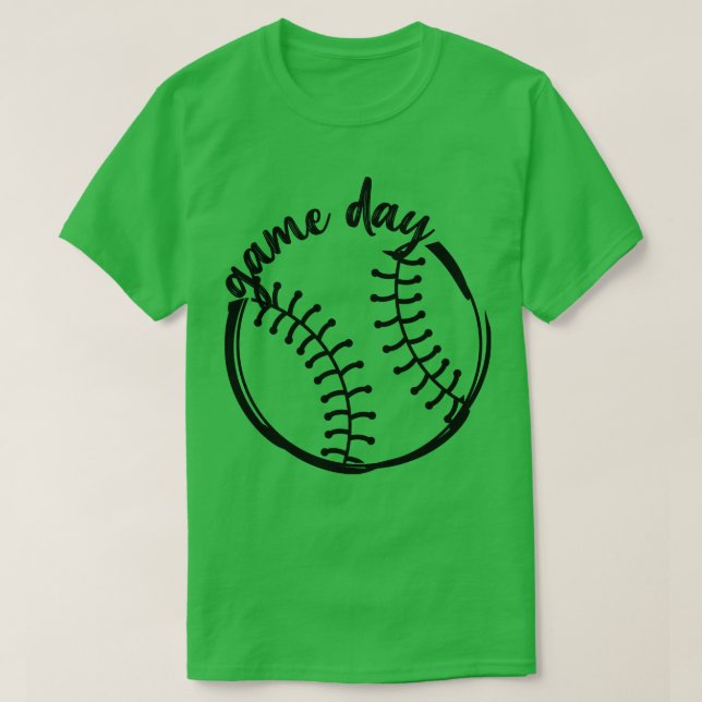 Game Day Baseball 2 T-Shirt (Design vorne)