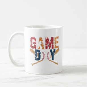 Game Day Baseball Graphic Kaffeetasse