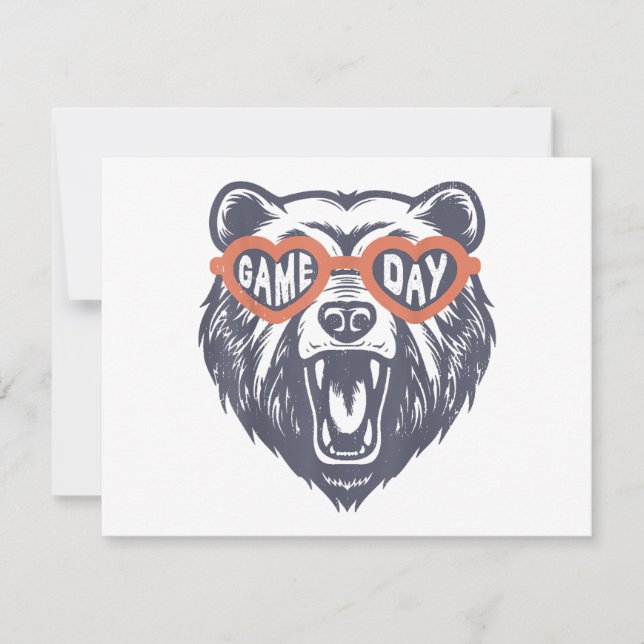 Game Day Bear (Vorderseite)
