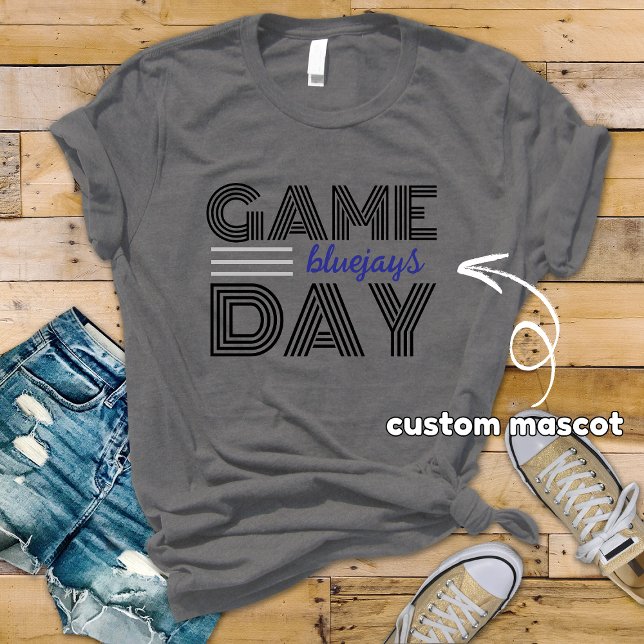 Game Day benutzerdefinierte Maskottchen für jeden  T-Shirt (Von Creator hochgeladen)