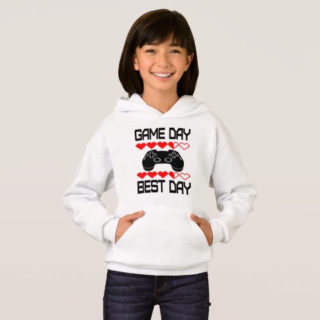 Game Day Best Day Hoodie (Vorne ganz)