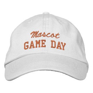 Game Day Custom Mascot or Team Name Bestickte Baseballkappe