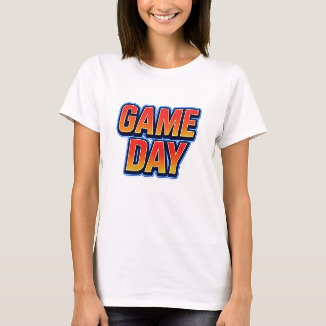 Game Day Energy T-Shirt (Vorderseite)