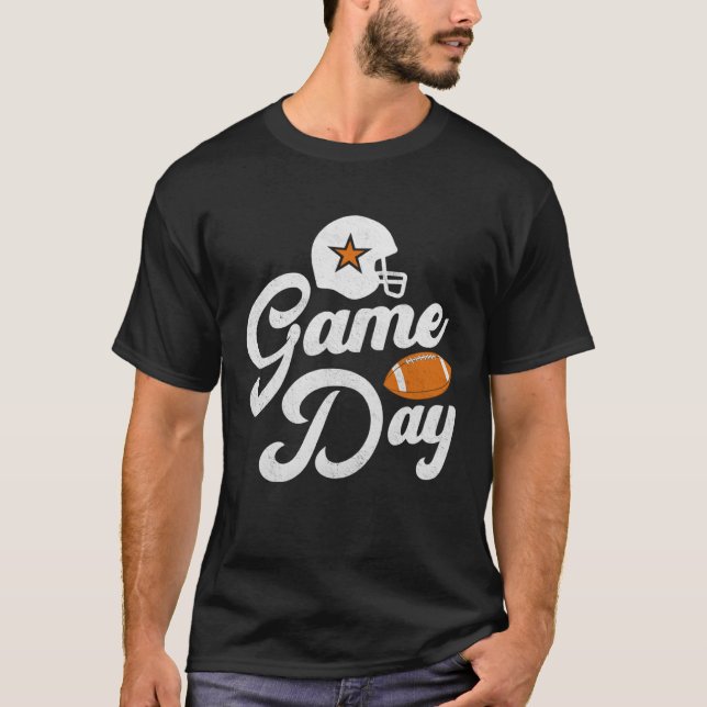 Game Day Fantasy Football Saison Funny Men K T-Shirt (Vorderseite)