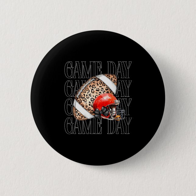 Game Day Football  Button (Vorderseite)