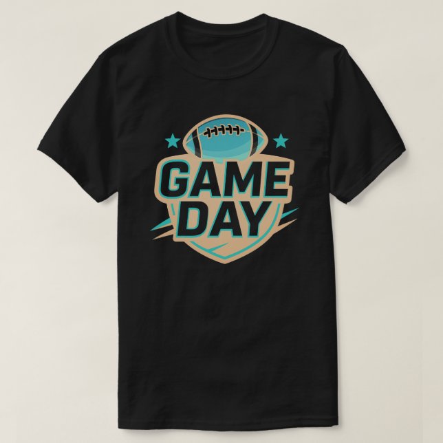 Game Day Football Graphic T-Shirt (Design vorne)