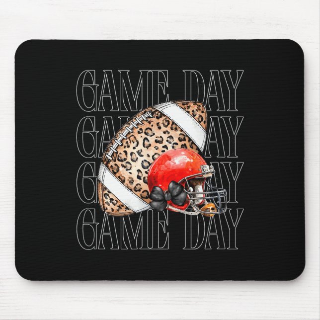 Game Day Football  Mousepad (Vorne)