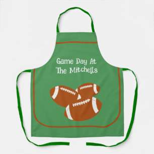 Game Day Football PERSONALIZE Unisex Schürze