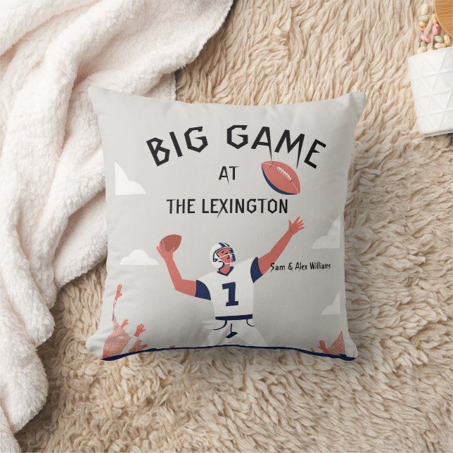 "Game Day Glory: Super Bowl Bash 2025" Kissen (Decke)