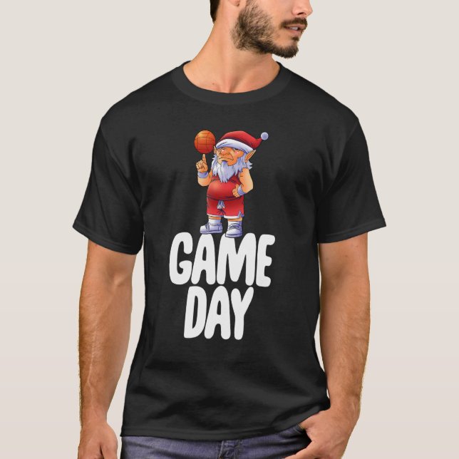 Game Day Gnome Football Game Celebration Women T-Shirt (Vorderseite)