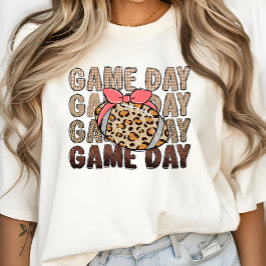 Game Day Shirt Football Mama T-Shirt Chef Mama T-S