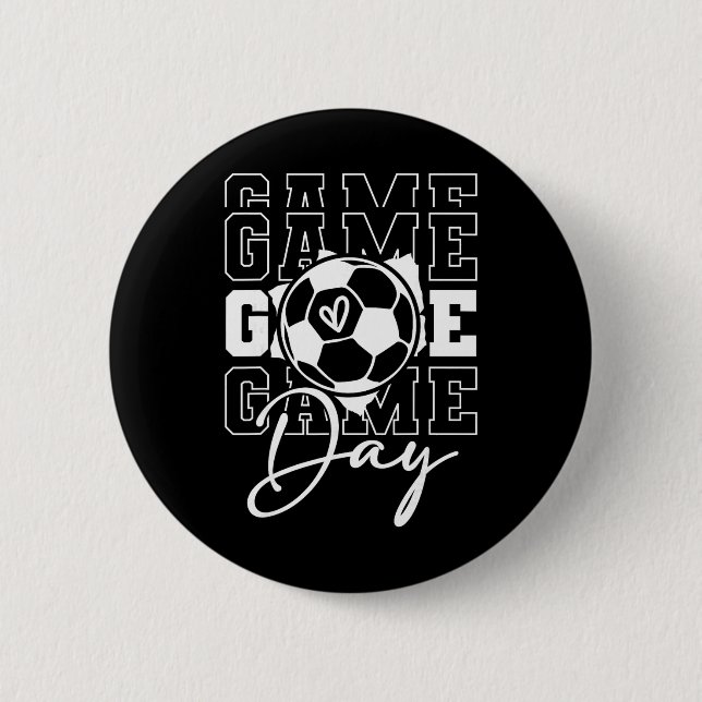 Game Day Soccer  Button (Vorderseite)