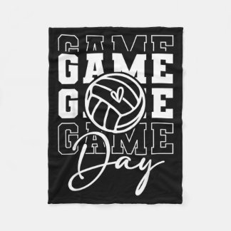 Game Day Sports Game Day Volleyball Fleecedecke