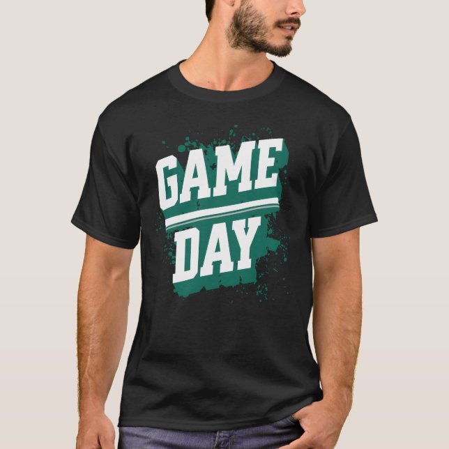Game Day sports shirt for any sports team girl (Vorderseite)