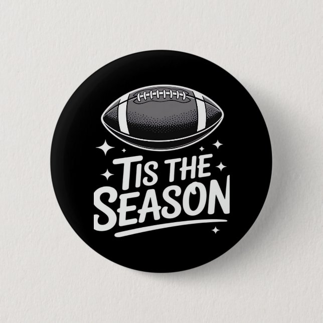 Game Day Support Football Button (Vorderseite)